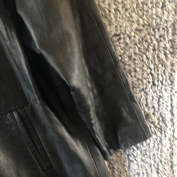 Jones New York Women’s Genuine leather light coat Size M - Picture 8 of 11